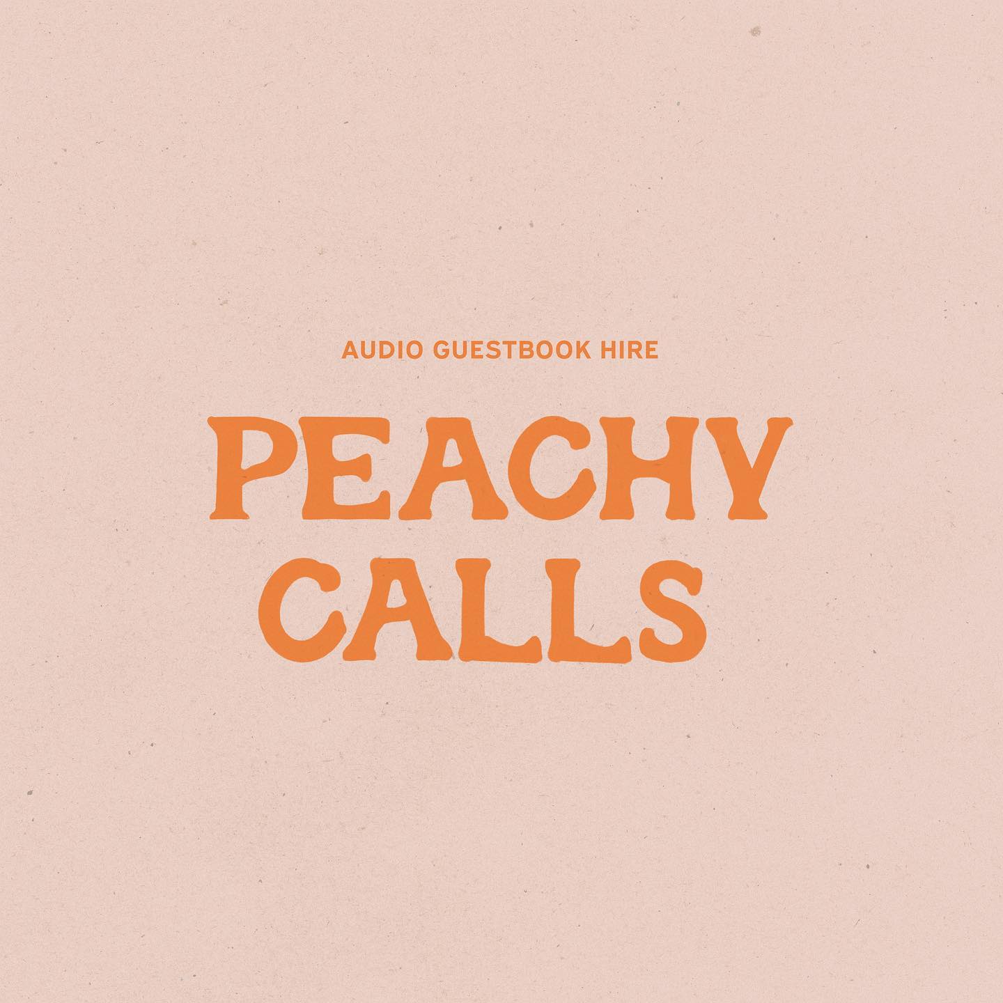 PEACHY CALLS - Audio Guest Book Hire - Wedding Services | Easy Weddings