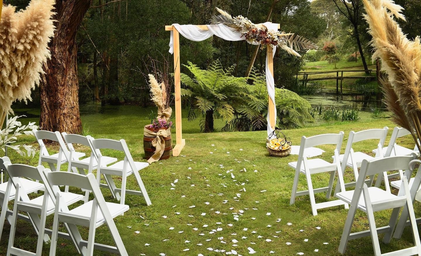 Affordable Intimate Ceremonies by Protea Events Hire