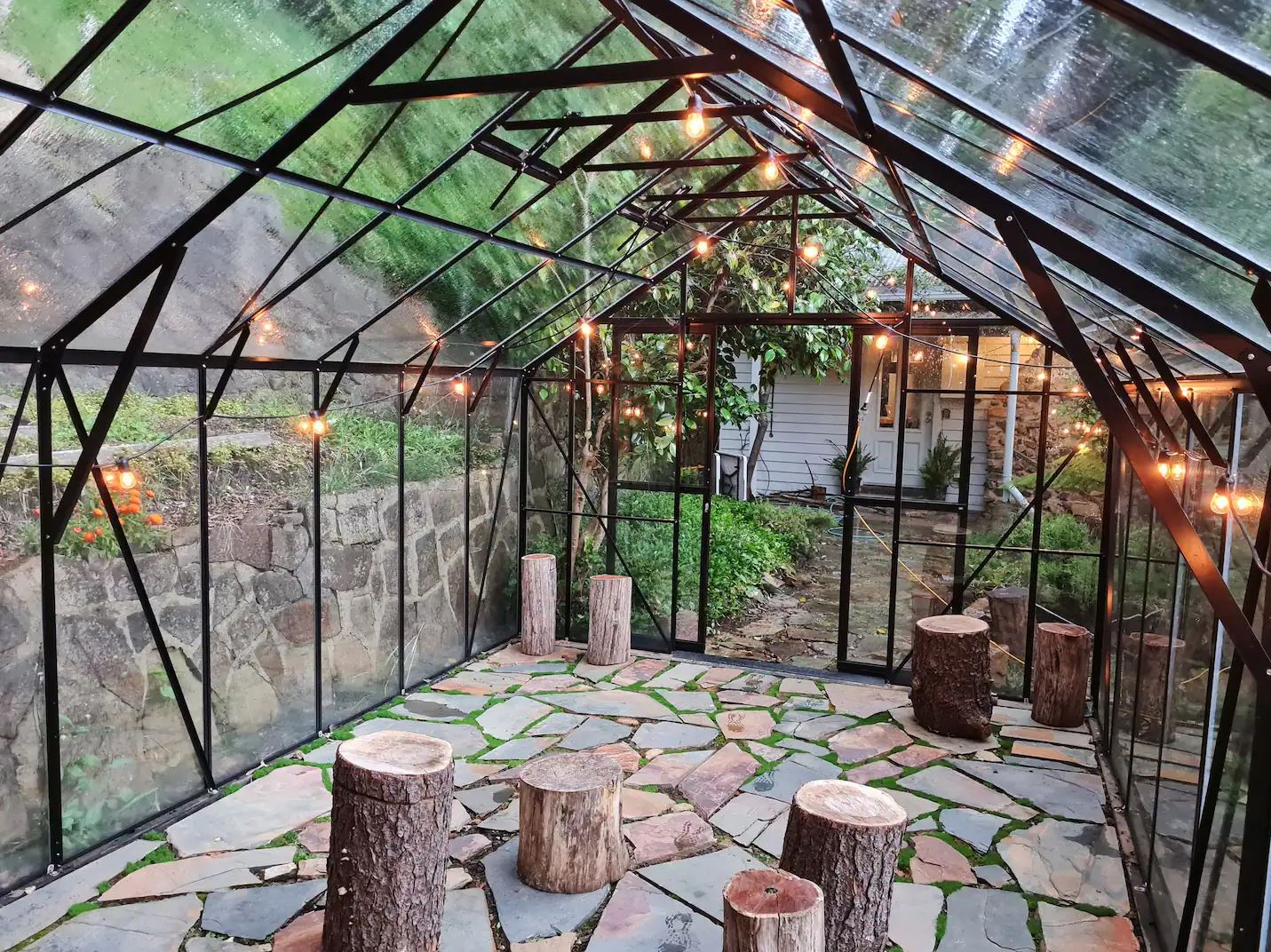 Garden Glasshouse for Micro Weddings