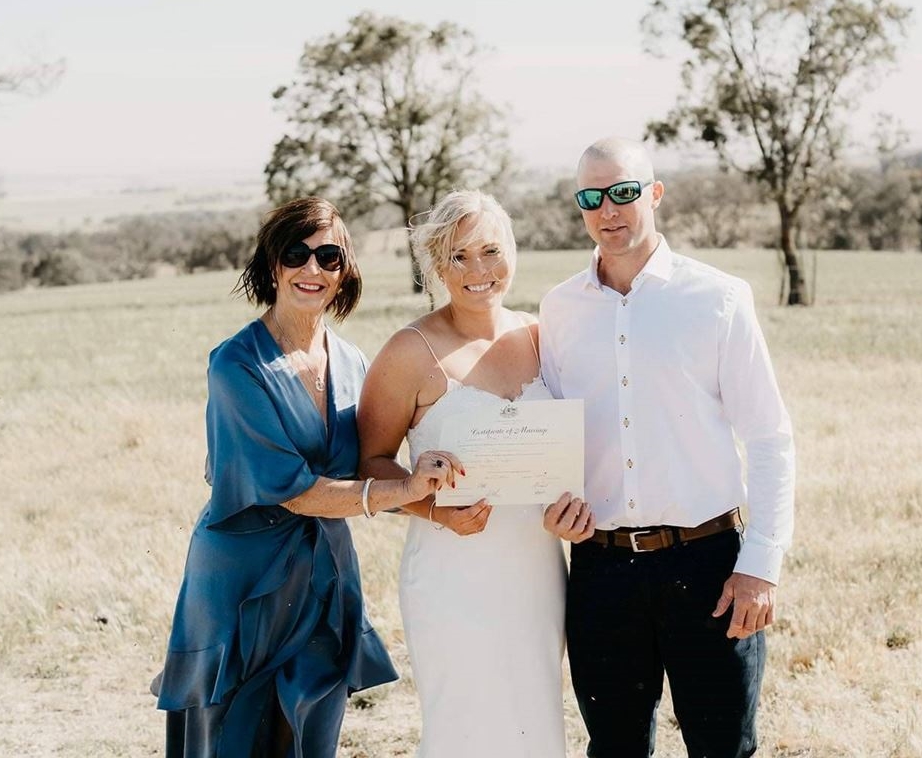 Carmel Stanford Wedding Celebrant