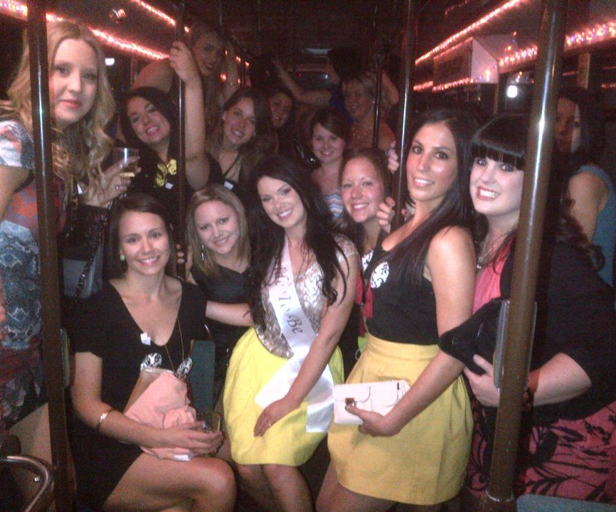 Pink Party Bus