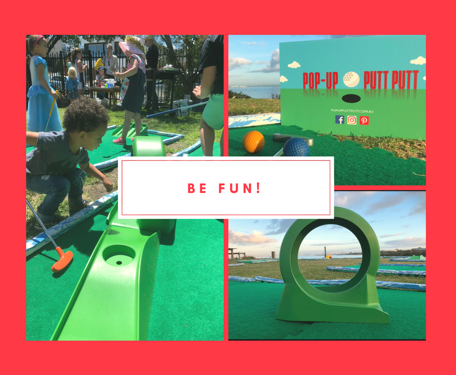 Pop-Up Putt Putt