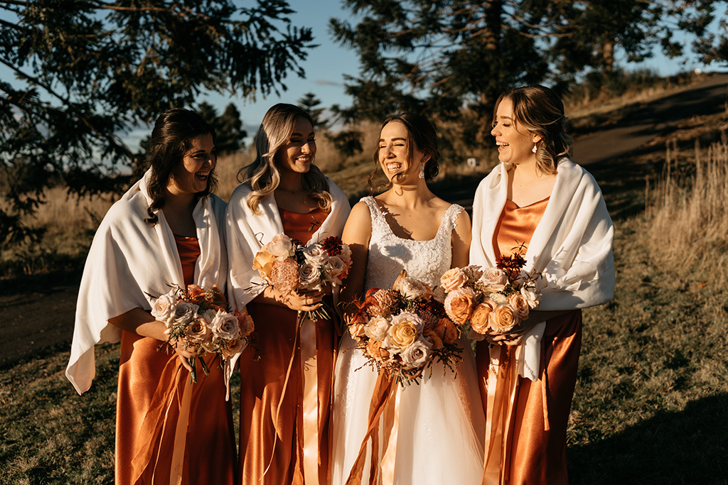 Burnt Sienna Flowers