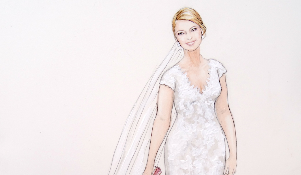 Emma Ferguson Bridal Illustration