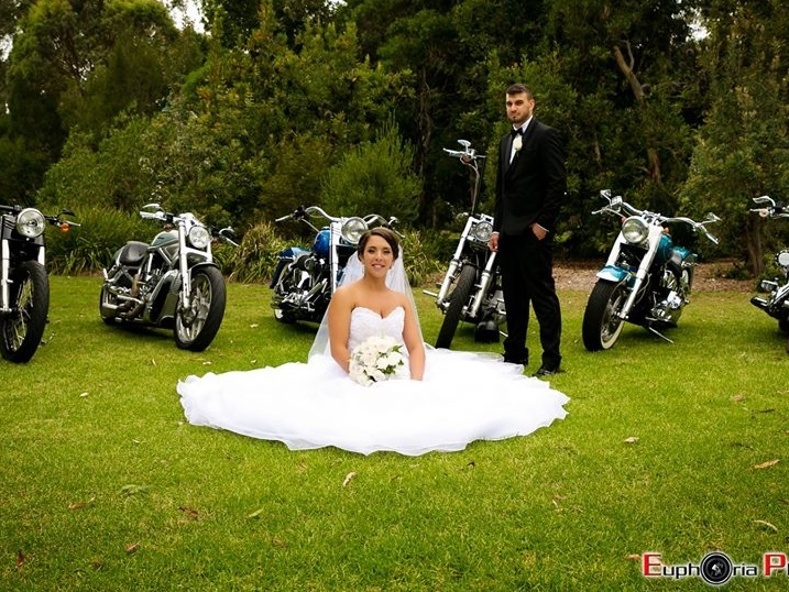 White Ribbon Harley Escorts