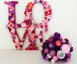 Happiness Button Bouquets