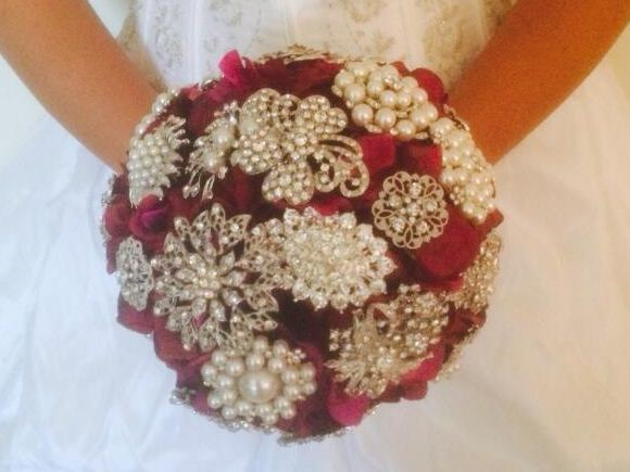 Brooch Bouquets by Gaby