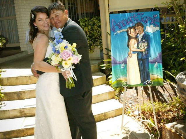 Boom Boom Bride and Groom