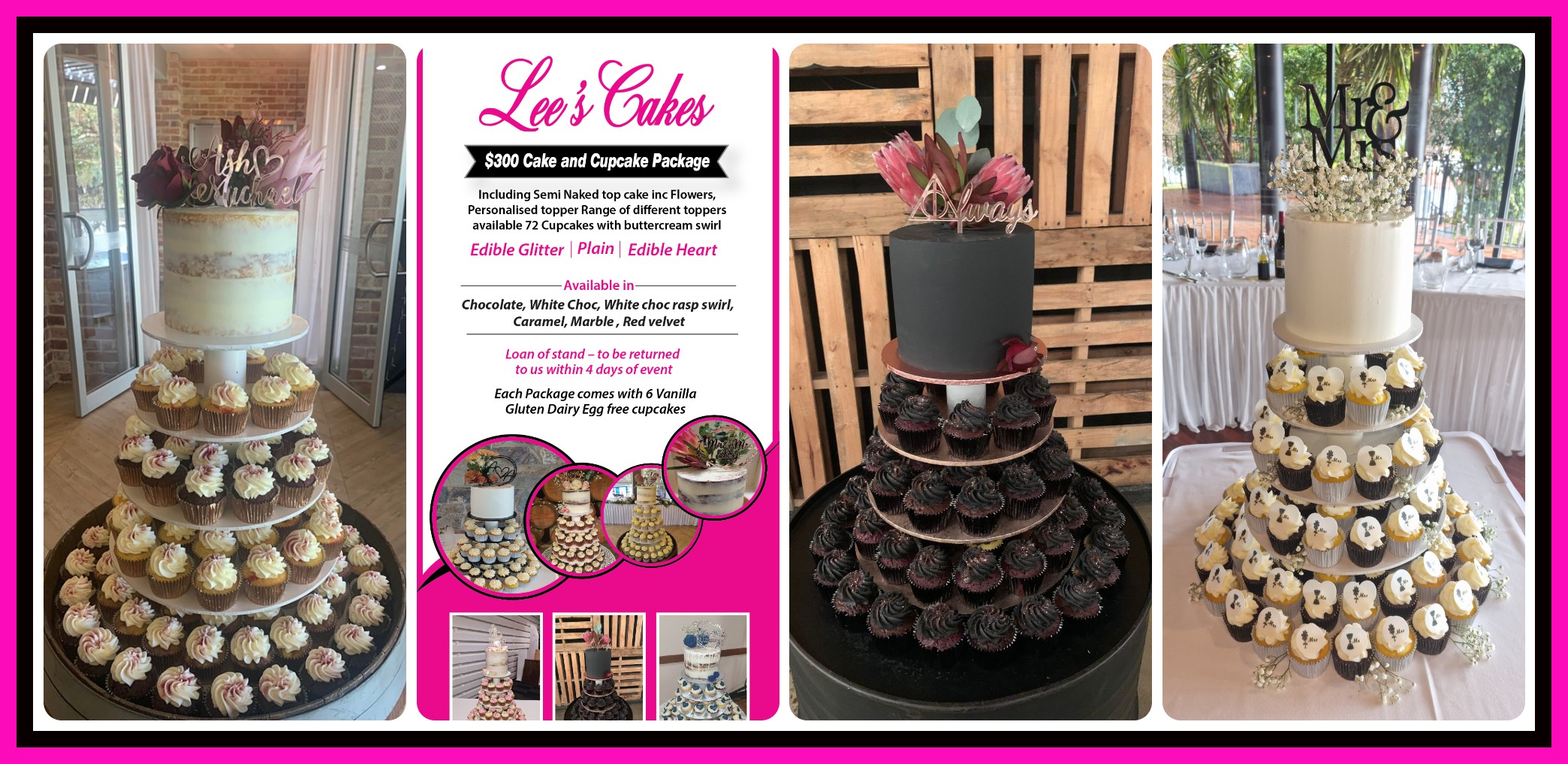 Lee's Cakes Wedding Cakes Gawler South Easy Weddings