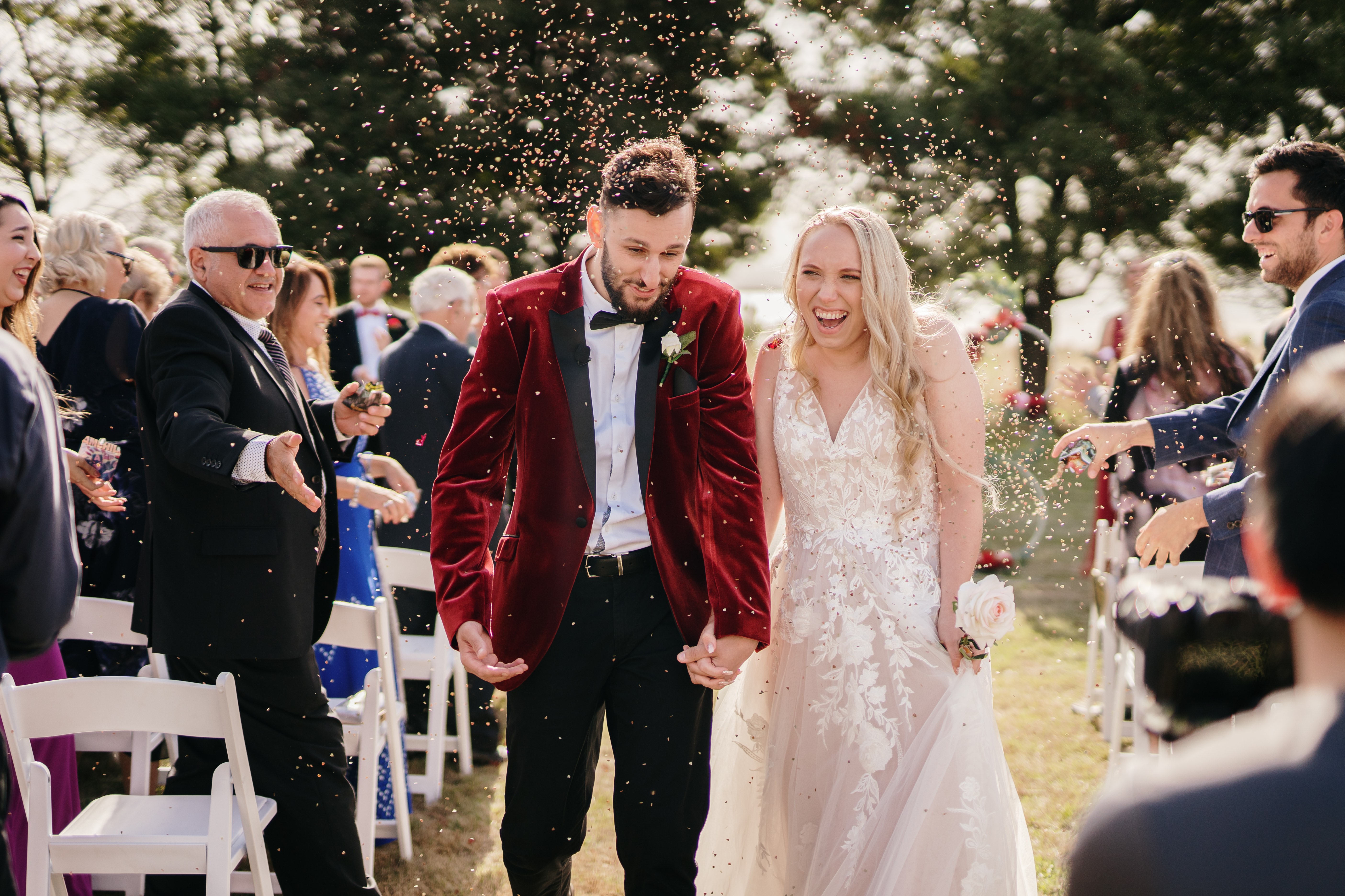 Raining Hearts Confetti