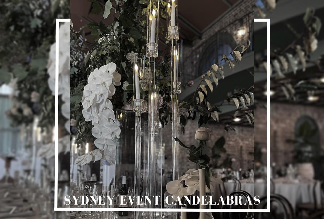 Sydney Event Candelabras