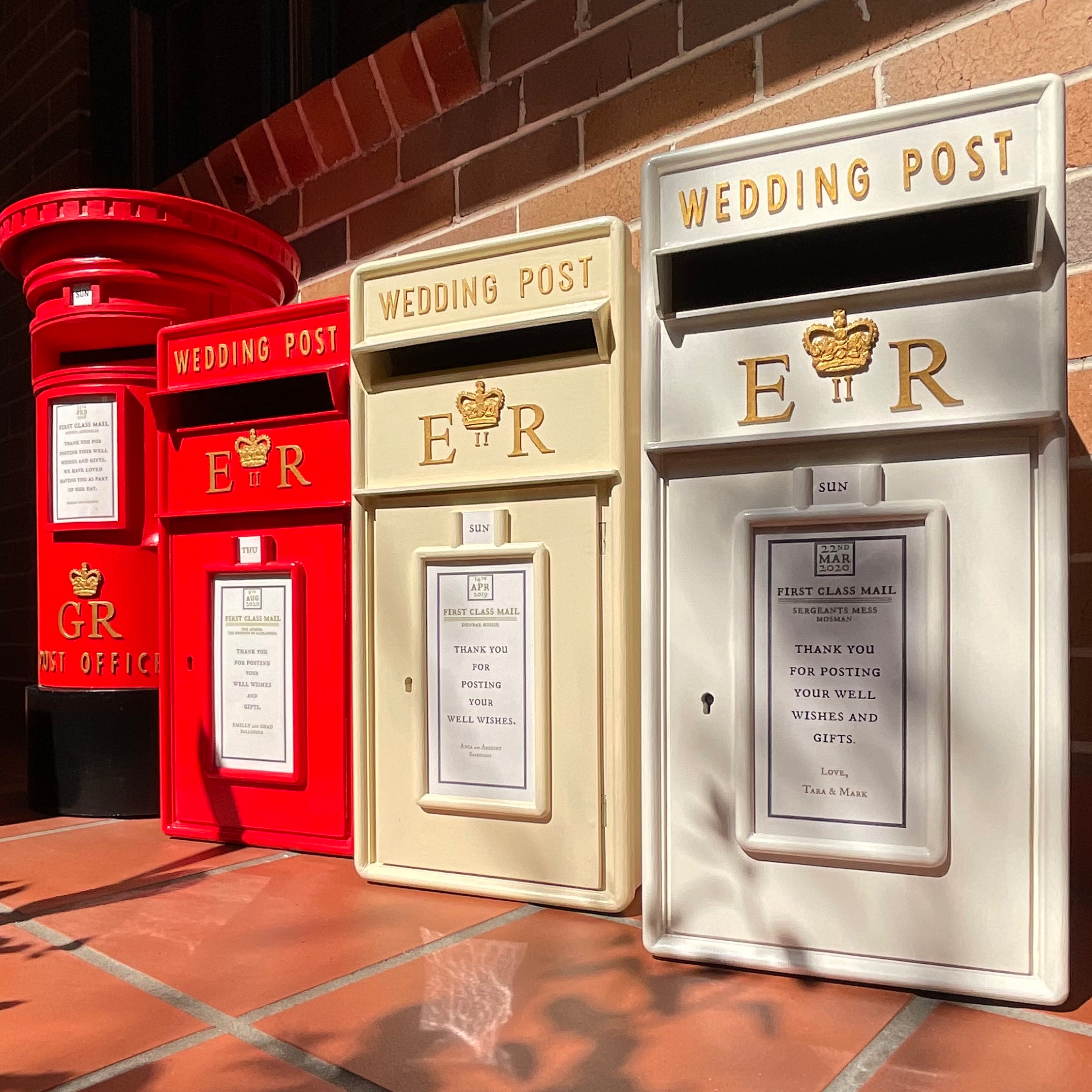 Sydney Wedding Postbox