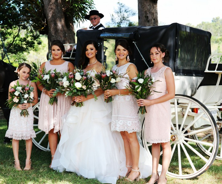 Champagne Wedding Carriages