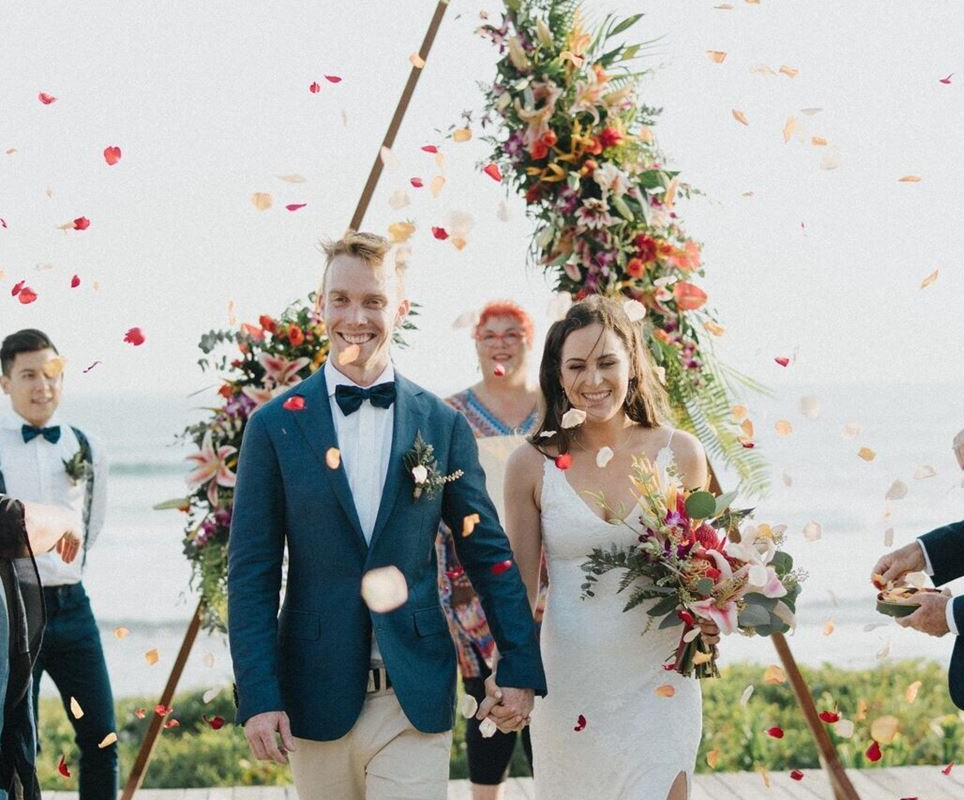 Beautiful Pea Green Weddings